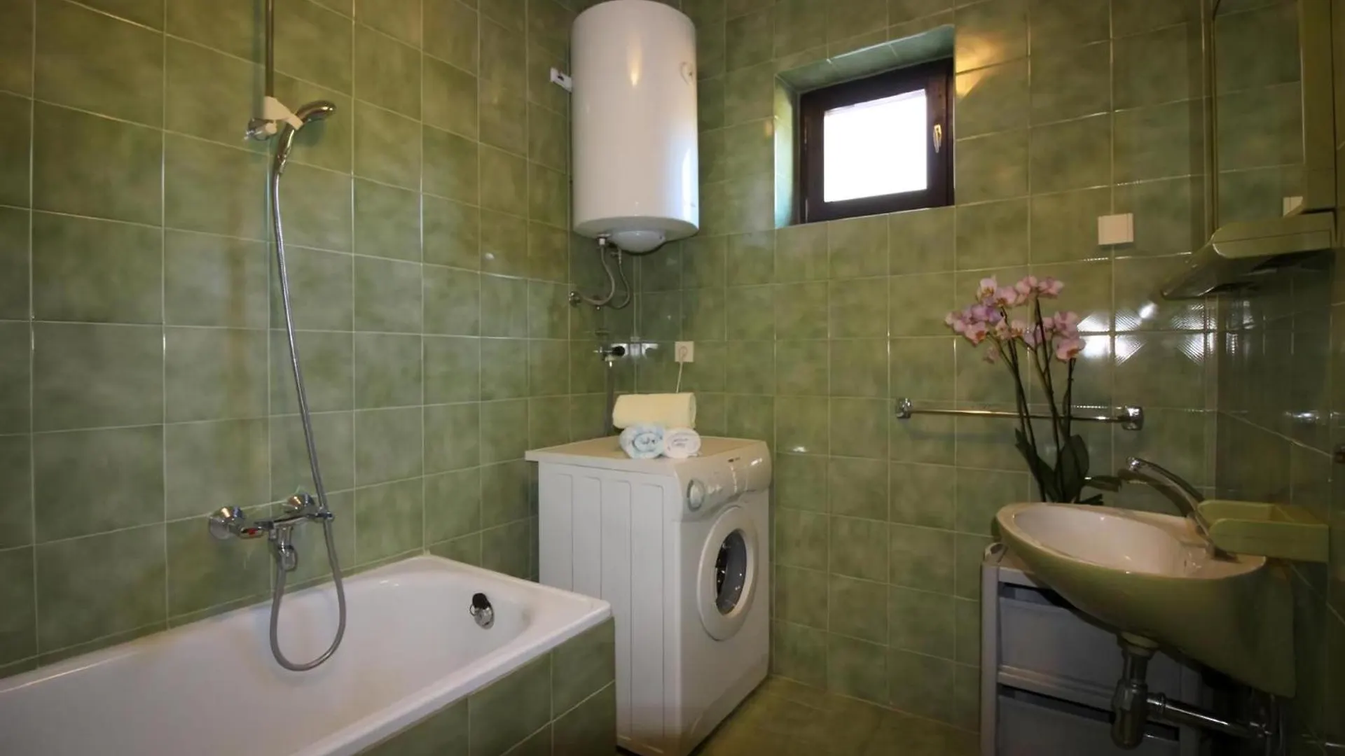 아파트 Ferienhaus Palma In Strandnaehe Mit Garten Grill 포레치